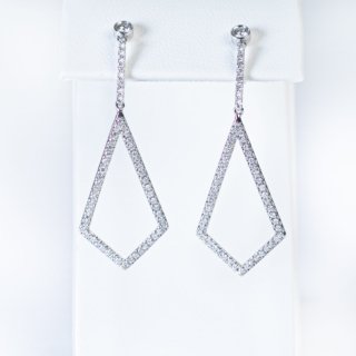 [earrings] Small triangle earrings 1